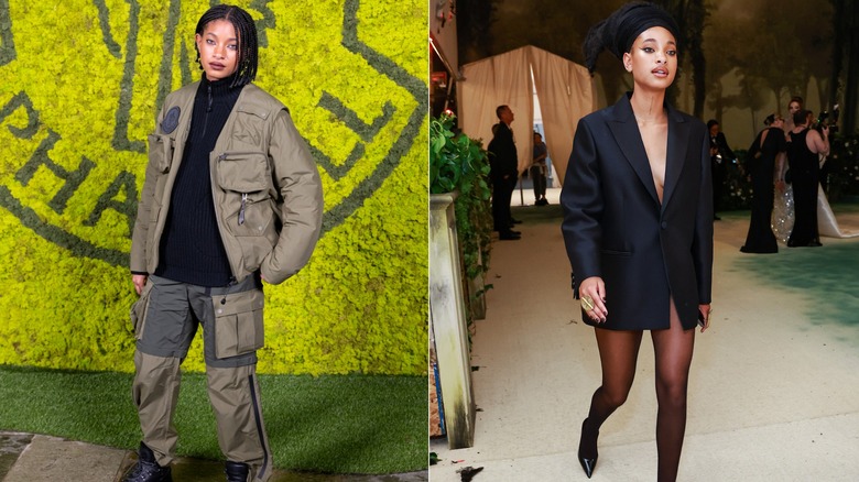 Willow Smith's style in 2023 and 2024.