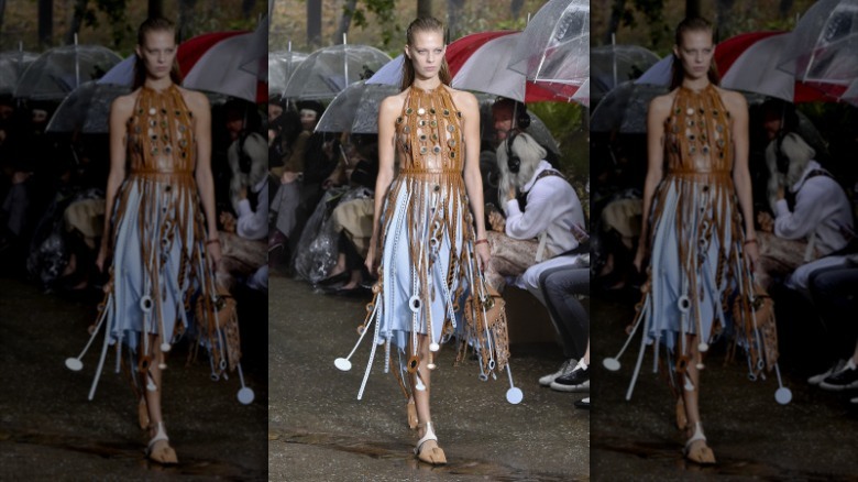 model body jewelry Lanvin 2020 runway