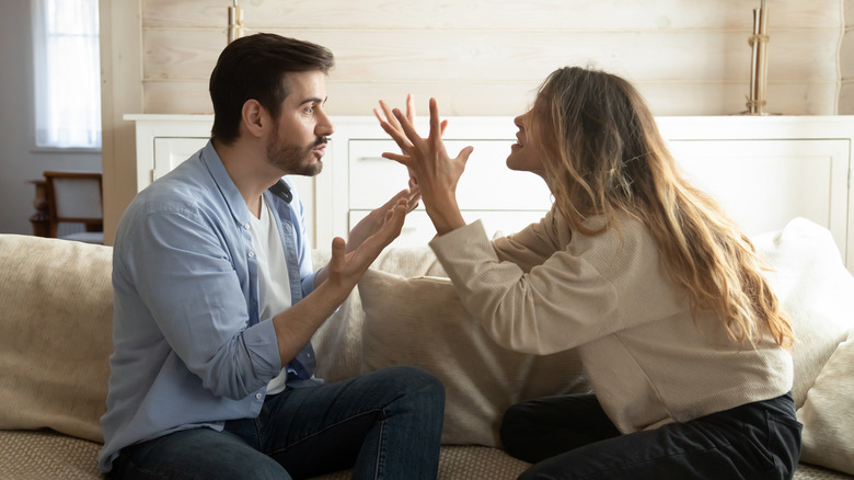 couple arguing