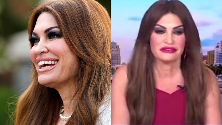 Kimberley Guilfoyle in heavy makeup