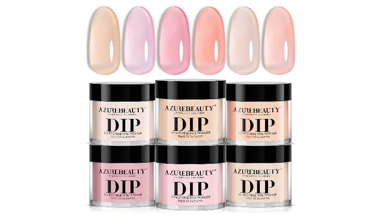 Dip powder shades