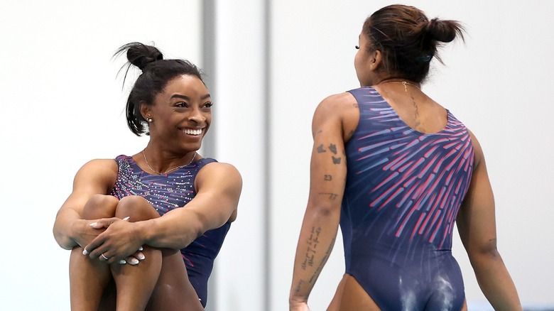 Simone Biles and Jordan Chiles' tattoos