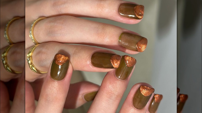 3d shapeless copper nail tips