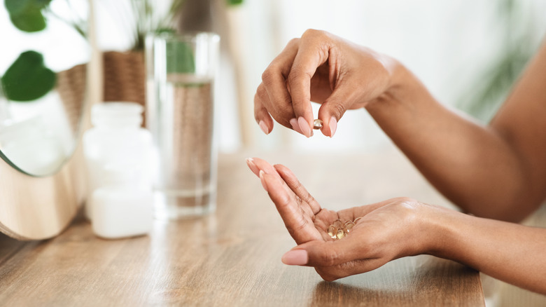 Holding supplements