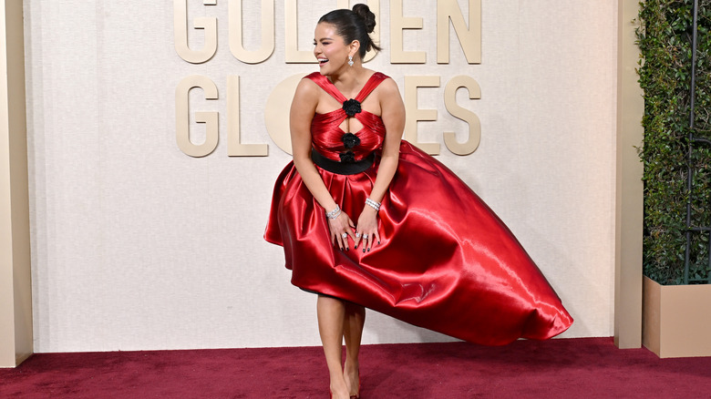 Selena Gomez at Golden Globe Awards 