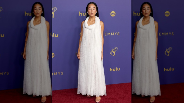 Greta Lee at 2024 Emmy Awards