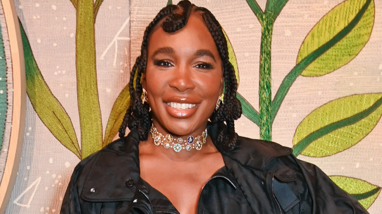 Close-up of Venus Williams at Haute Couture Fashion Week 2025.