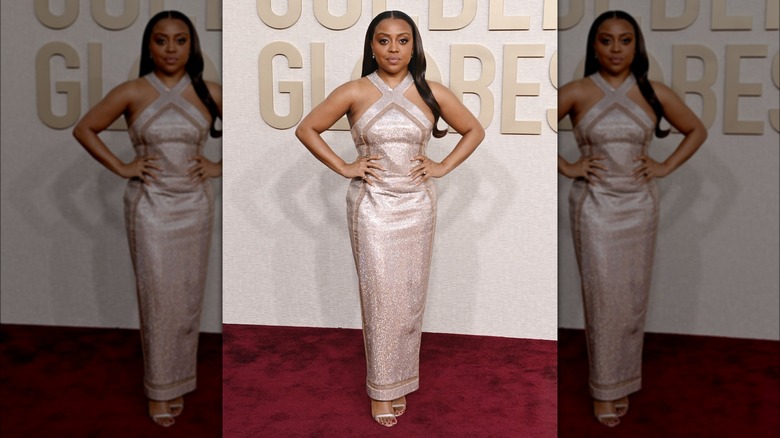 Quinta Brunson at the 81st Golden Globes