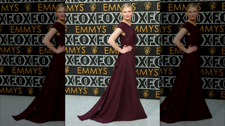 Kirsten Dunst at the 75th Emmy Awards