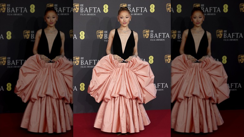 Ariana Grande at the 2025 BAFTAs