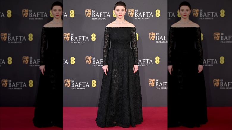 Thomasin McKenzie at the 2025 BAFTAs