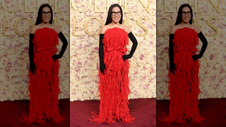 Ali Wong at the 2025 Golden Globes