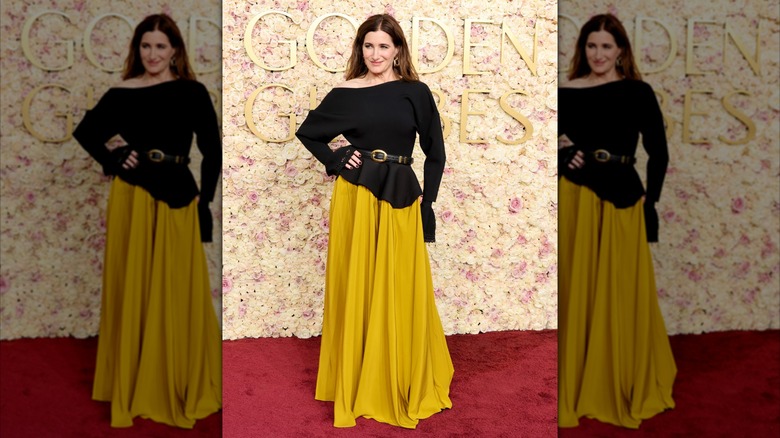 Kathryn Hahn at the 2025 Golden Globes