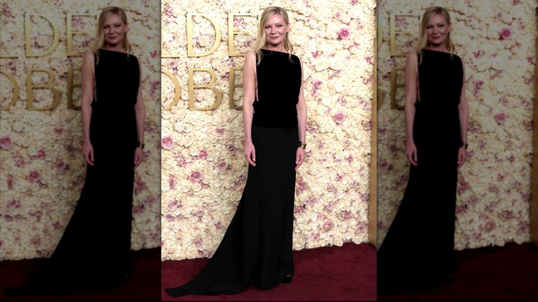 Kirsten Dunst at the 2025 Golden Globes