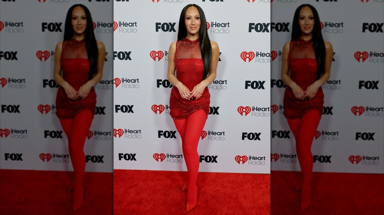 Cheryl Burke at the 2025 iHeartRadio Music Awards