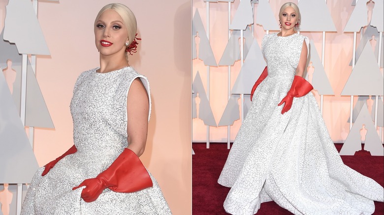 Lady Gaga at the Oscars