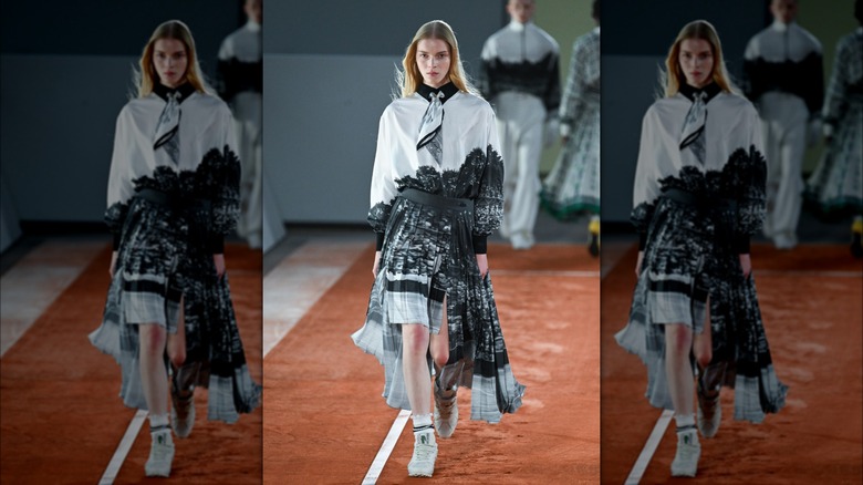 Lacoste Womenswear Fall/Winter 2024-2025 model