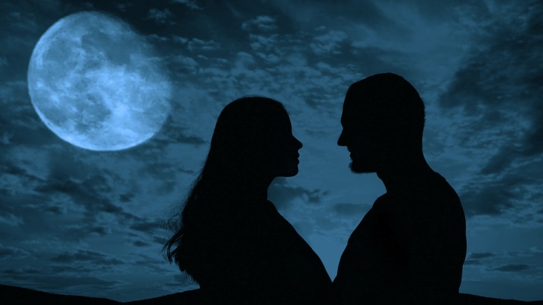 couple under moon