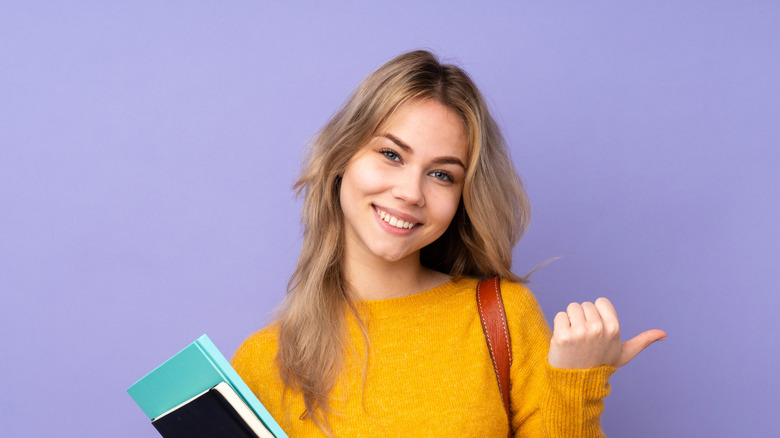 smiling woman