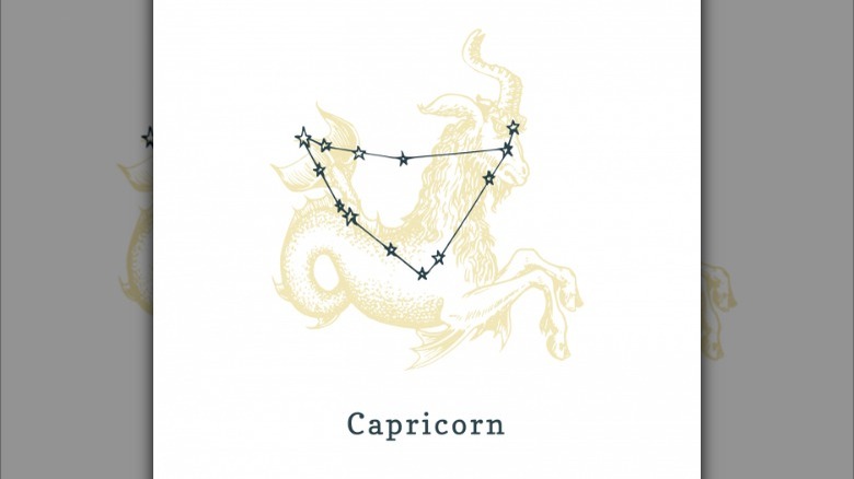 Capricorn goat symbol