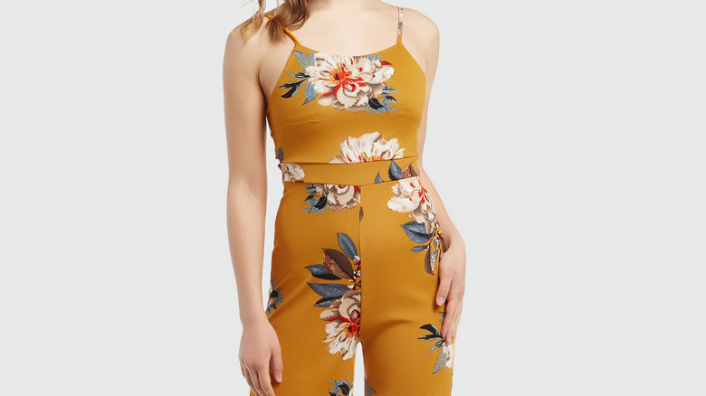 Floral jumpsuit