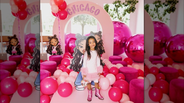 Chicago West during her birthday party