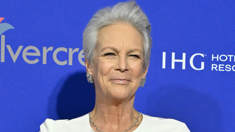 Jamie Lee Curtis at the 2019 Golden Globes