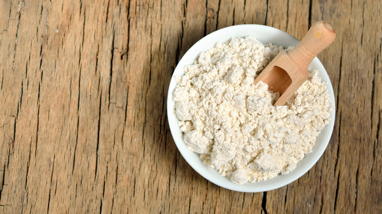 A bowl of colloidal oatmeal