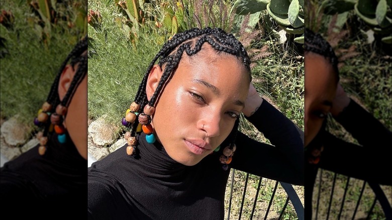 Willow Smith with braids