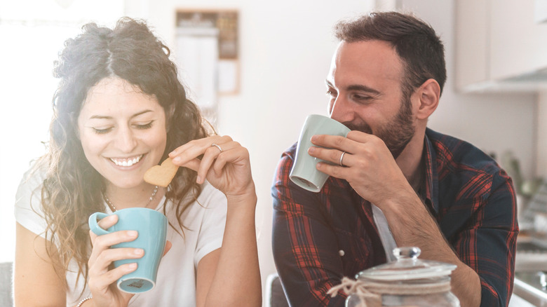 couple having coffee