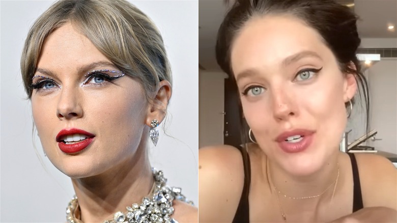 Taylor Swift and makeup YouTuber