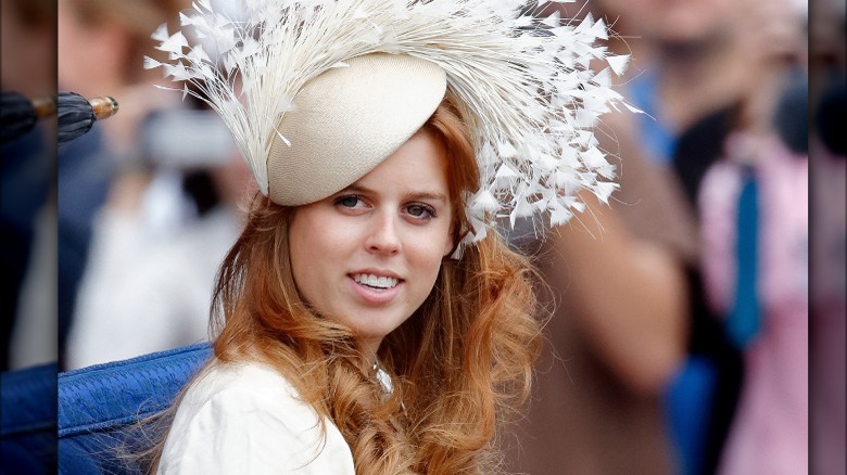 Princess Beatrice at the 2007 Trooping the Colour ceremony