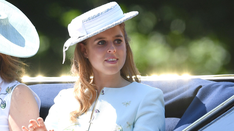 Princess Beatrice at the 2017 Trooping the Colour ceremony