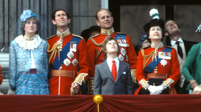 Princess Diana at the 1981 Trooping the Colour ceremony