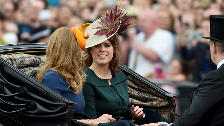 Princess Eugenie at the 2016 Trooping the Colour ceremony