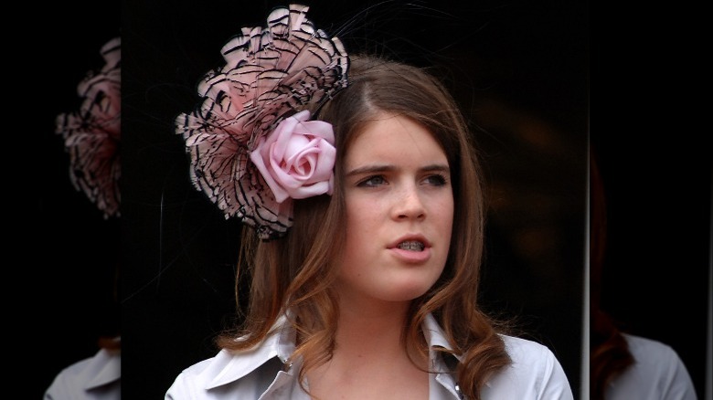 Princess Eugenie at the 2006 Trooping the Colour ceremony