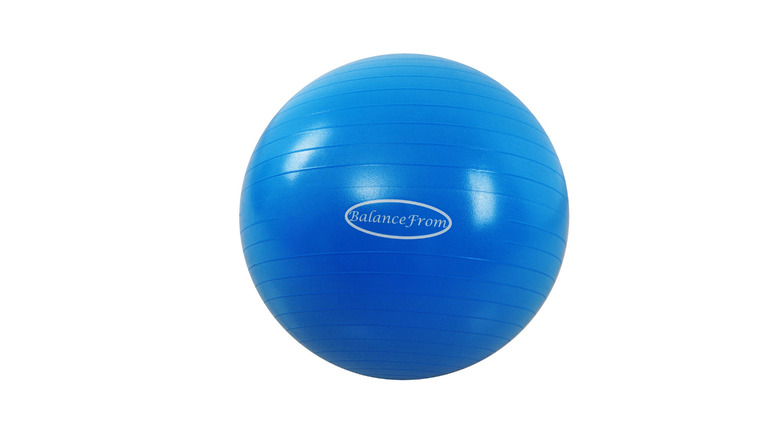Blue BalanceFrom exercise ball