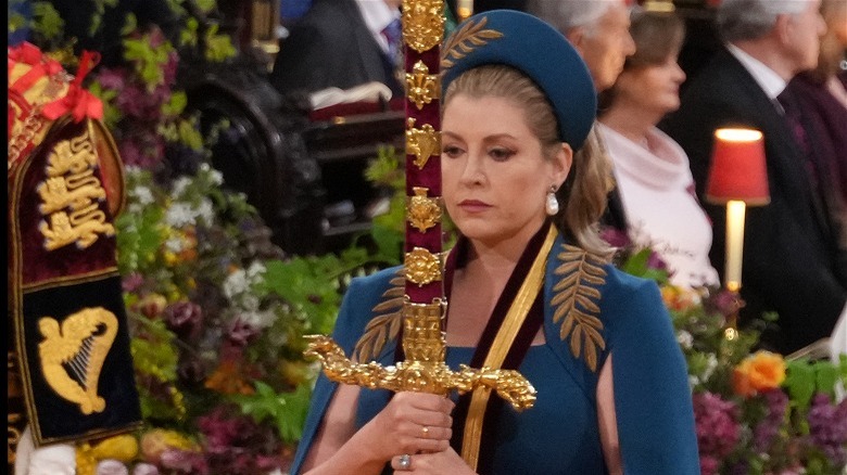 Penny Mordaunt at the coronation of King Charles III