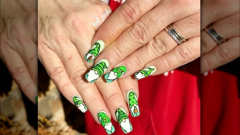 leprechaun manicure