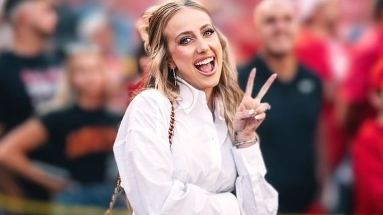 Brittany Mahomes at Kansas City Chiefs game