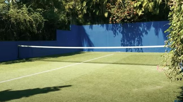 Padel court in Mexico