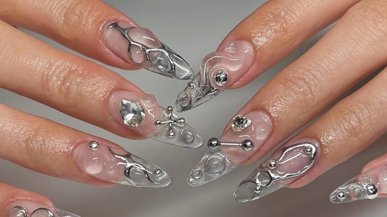 clear coat water manicure 