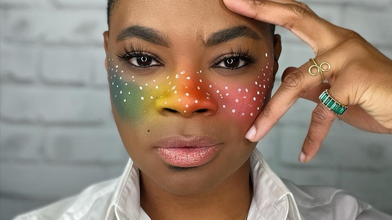 Watercolor Blush: The Viral Bold Makeup Look For Pride Month