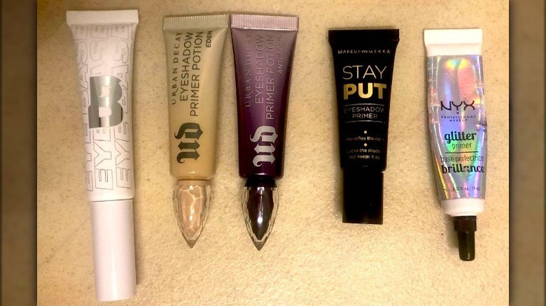 collection of eye primers