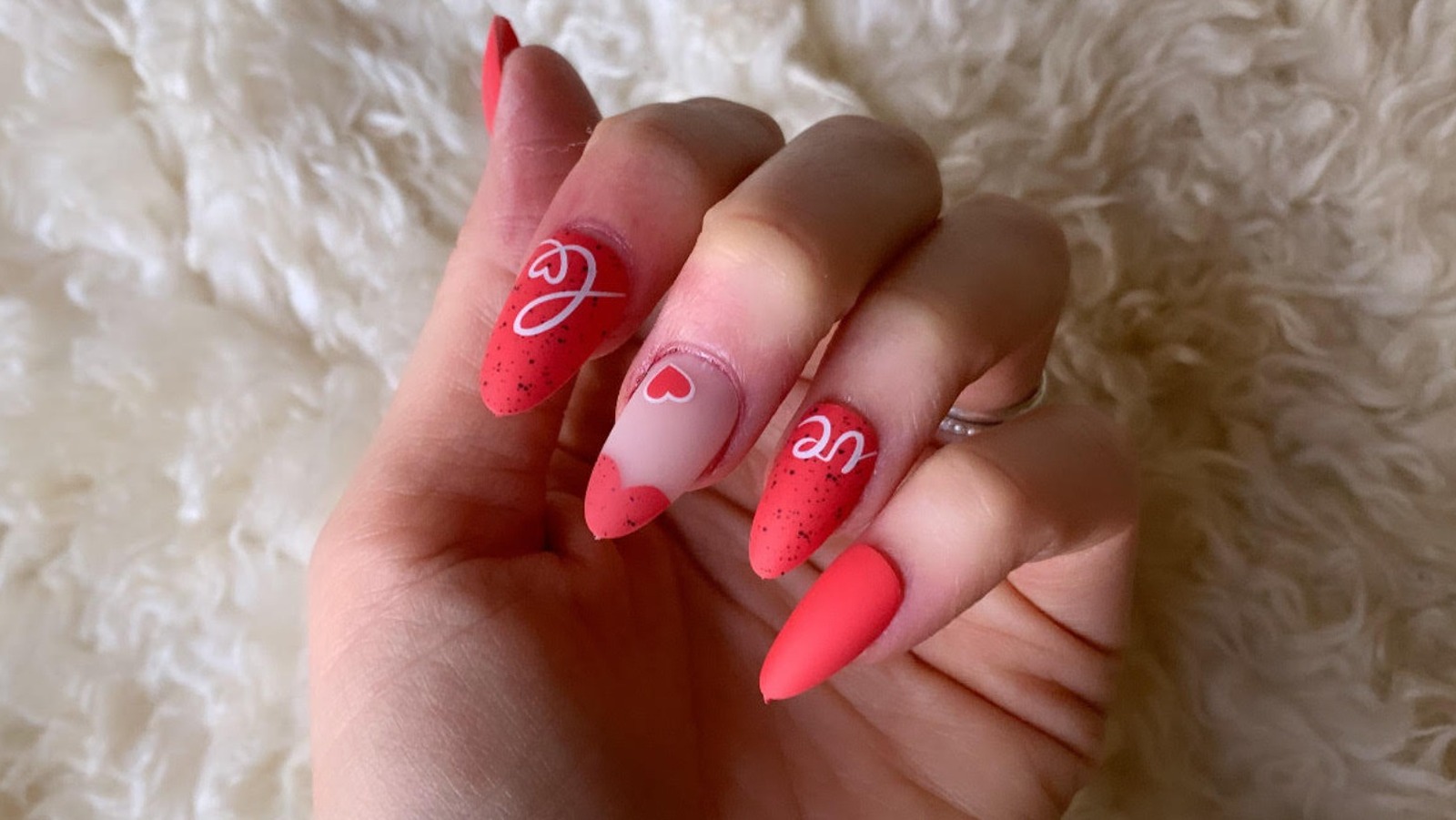 We Tried Kiss' Valentine's Day Press-On Nails & They're Cute Despite Poor Sizing