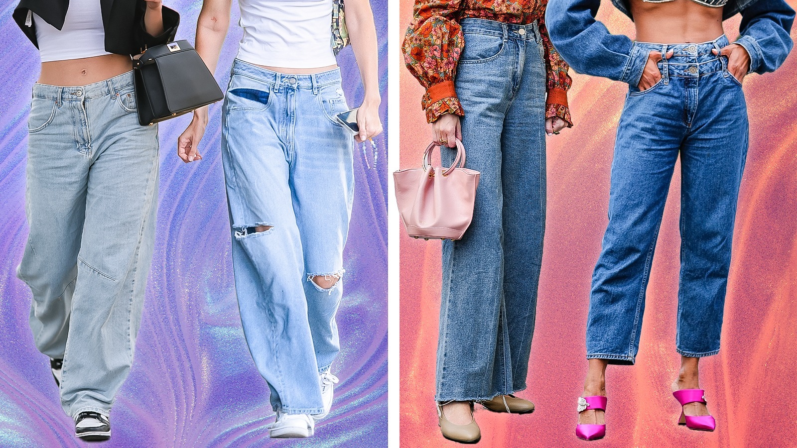 Ageing millennials be warned – low-rise jeans are back (but this