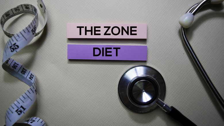 tape, stethoscope, and the zone diet typed