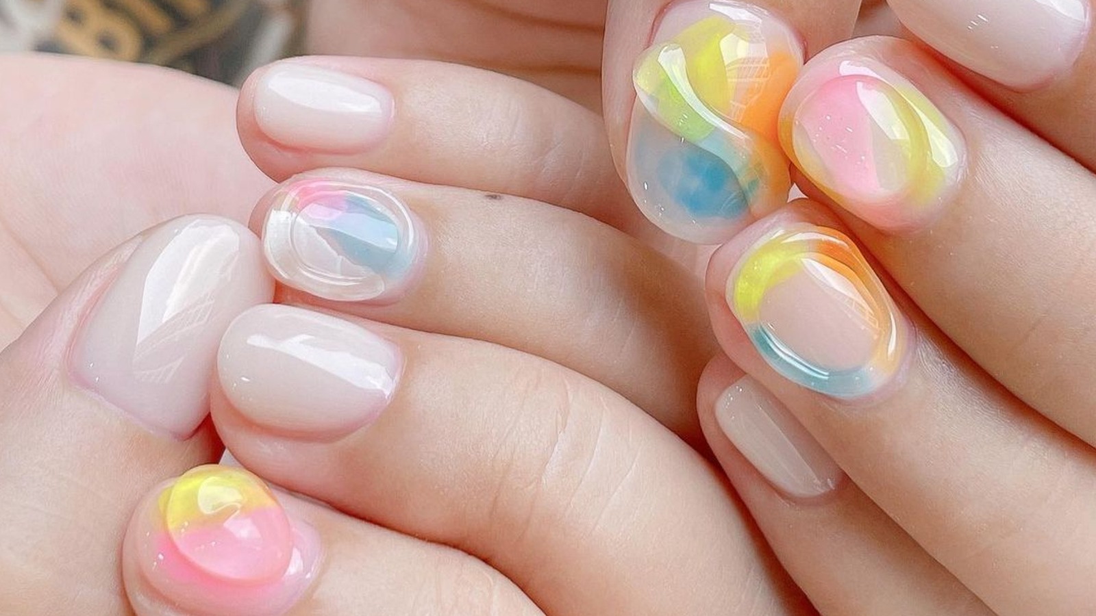 Japanese Jewels at Your Fingertips; Glamorous Chrome Nail Art