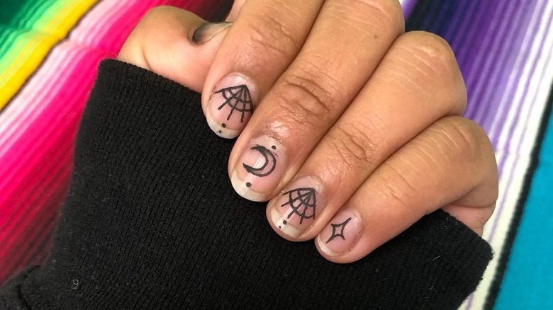 Nail tattoos 