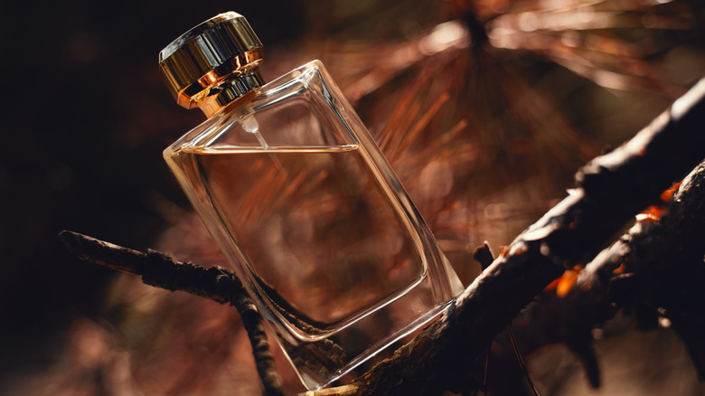 bottle of oud oil